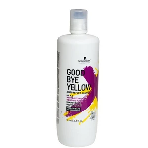 שמפו לניטרול גוון צהוב בשיער GOOD BYE YELLOW גוד ביי ילו שוורצקופף - 1000 מ"ל