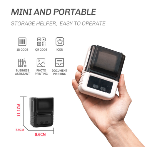 מדפסת מדבקות תרמית ניידת Aimo M120