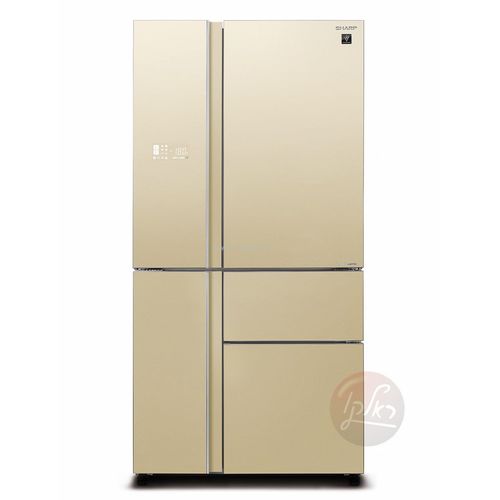 מקרר 5 דלתות 661 ליטר Sharp שארפ SJR9731BL זכוכית שחורה