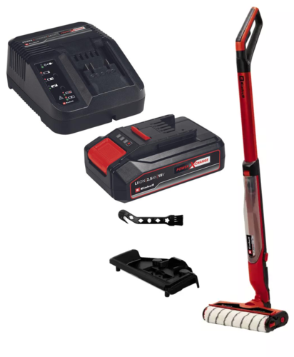 מנקה פרקטים ורצפות 18V כולל סוללה 2.5AH מבית EINHELL