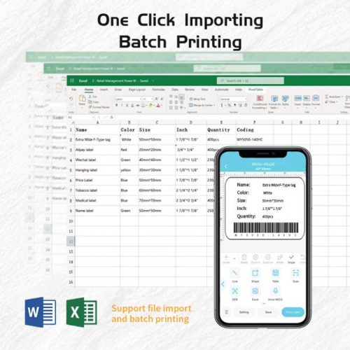 מדפסת מדבקות תרמית ניידת M220