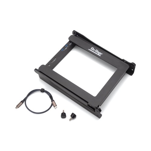 זוית נוספת On Stage LPT8000 Laptop Stand with USB Hub