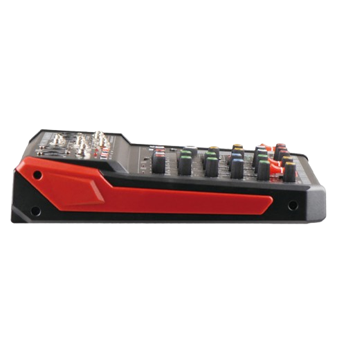 מיקסר 6 ערוצים עם 99 אפקטים, BT והקלטה KARSECT KG-FM06