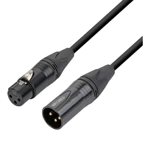 כבל XLR מקצועי באורך 2מ' דגם MA007L2 מבית ABC CABLS