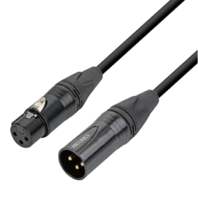 כבל XLR מקצועי באורך 3מ