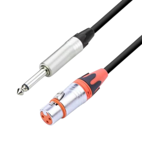 כבל XLR נקבה לPL מונו באורך 3מ