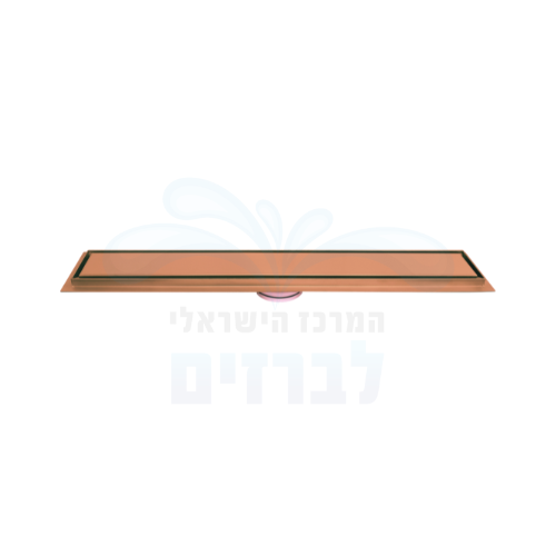 תעלת ניקוז נירוסטה מלבני 80 ס