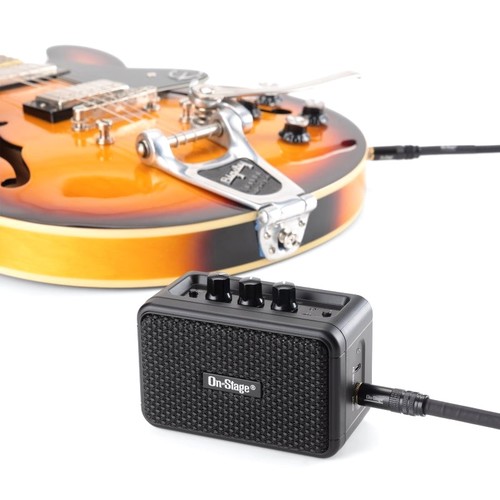 זוית נוספת On Stage TGA01 Travel Electric Guitar Amp