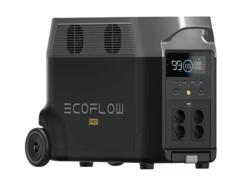 תחנת כח ניידת הכי חזקה לבית EcoFlow דגם DELTA PRO 3600