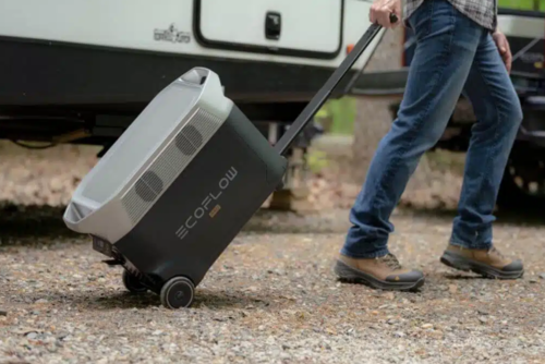 תחנת כח ניידת הכי חזקה לבית EcoFlow דגם DELTA PRO 3600