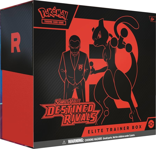 קלפי פוקימון Pokemon TCG Scarlet & Violet ETB Destined Rivals Elite Trainer Box
