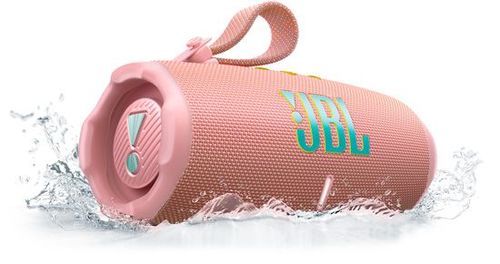 רמקול אלחוטי CHARGE 6 בצבע ורוד מבית JBL