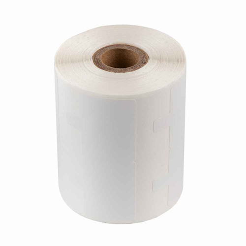 5 יחידות מדבקה לבנה דו-צדדית לתכשיטים 19*50 חור חיצוני 250 יח