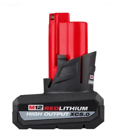 סוללת ליתיום 12V 5Ah MILWAUKEE