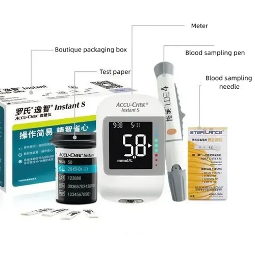 סטיקים לגלוקומטר Accu-Chek Instant Roche Diabetes Care
