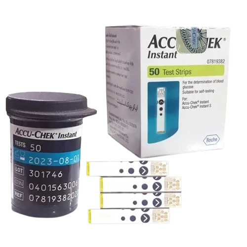 סטיקים לגלוקומטר Accu-Chek Instant Roche Diabetes Care