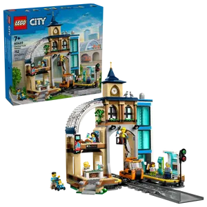 לגו סיטי - תחנת רכבת מרכזית 60469  LEGO