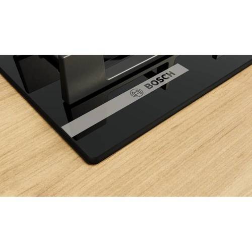 כיריים גז Bosch PNK6B6K40Y Serie 4 זכוכית שחורה