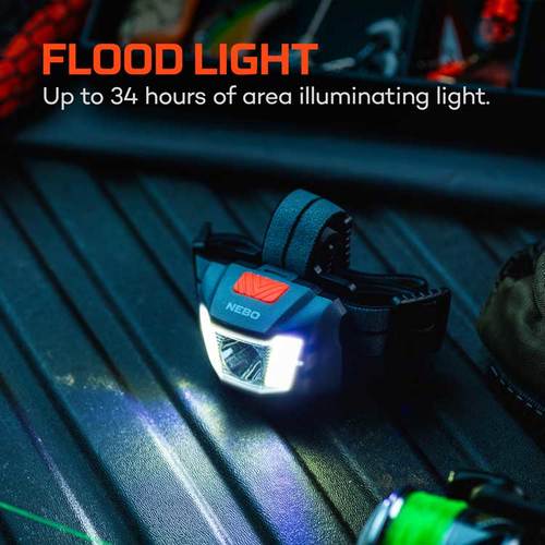 פנס ראש - NEBO - EINSTEIN 250 HEADLAMP