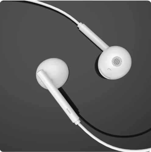 אוזניות חוטיות USB-C עם מיקרופון מובנה, צליל סאונד איכותי, כפתור שליטה, אורך 1.2 מטר
