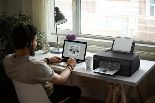 מדפסת ‏הזרקת דיו ‏Canon Printer Pixma G3430 BK