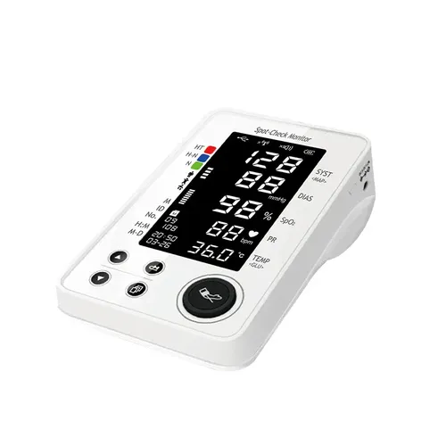 מד לחץ דם משולב סטורציה, דופק וטמפרטורה דגם PC-300