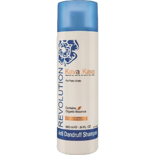 Kava Kava Anti Dandruff Shampoo 1000ML קווה קווה שמפו נגד קשקשים