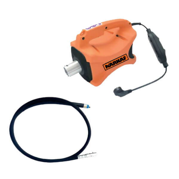 ויברטור חשמלי נייד לבטון כולל מחט דגם KCV48X5 קרנף Karnaf