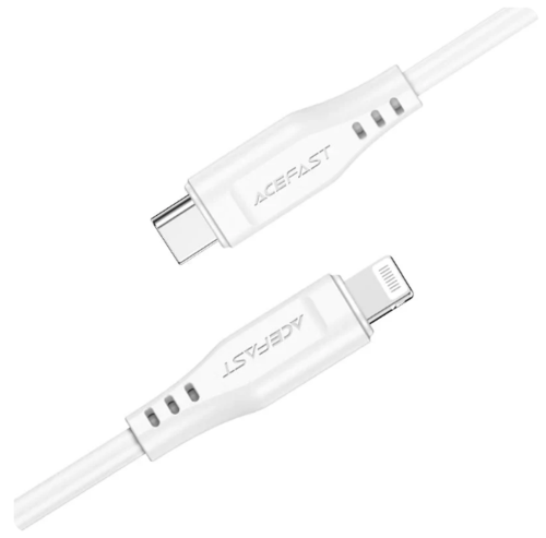 C3-01 USB-C to Lightning TPE charging data cable white 1.2m