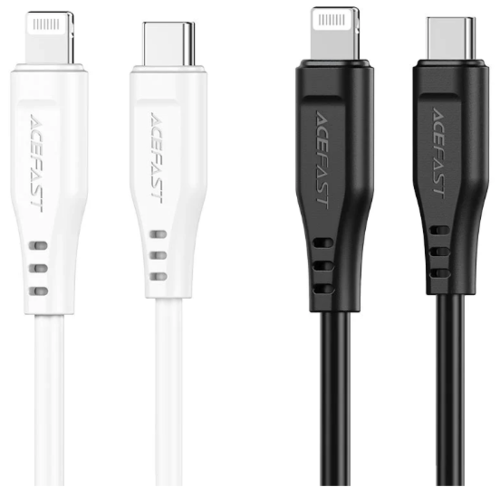 C3-01 USB-C to Lightning TPE charging data cable white 1.2m