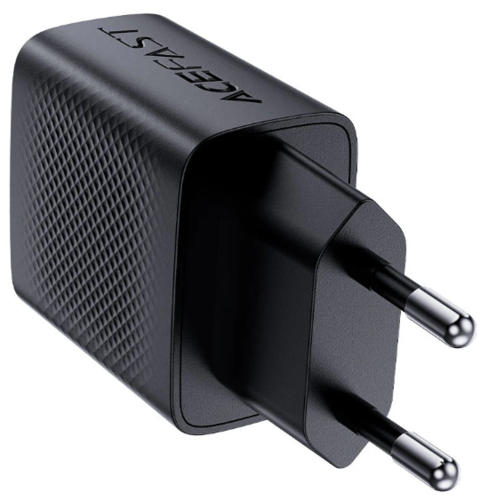 ראש מטען מהיר USB-C, טעינת PD20W מהירה, שחור