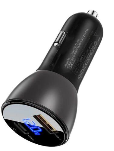 מטען רכב 63W (USB-A+USB-C) ACEFAST B6