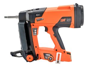 אקדח מסמרים נטען לבטון ומתכת + סוללה ומטען - SPIT PULSA 40P+ 100J