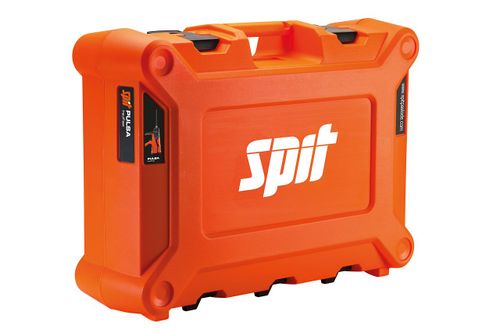 אקדח מסמרים SPIT PULSA 800 INSULFAST לעבודות בידוד מקצועיות, עם טכנולוגיית Start & Go המאפשרת 3,000 יריות בטעינה אחת, מתאים לבידוד בעובי 60-200 מ