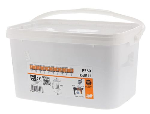 מסמר HSBR למתכת לאקדח תחמיש - SPIT P560