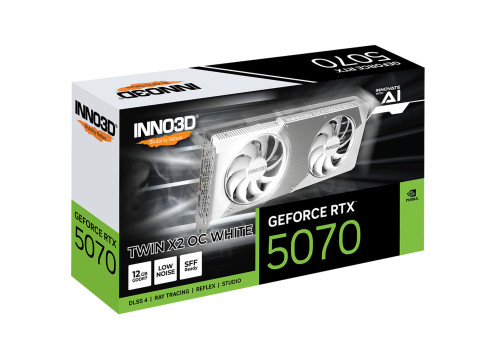 כרטיס מסך GeForce RTX 5070 TWIN X2 OC WHITE 12GB