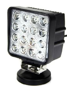 פנס עבודה מרובע 16 לדים 48W - 12/24V