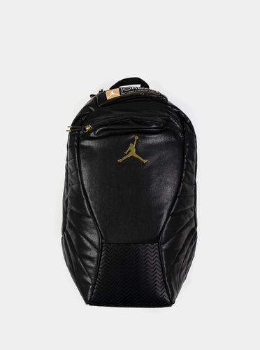 מהדורה מוגבלת תיק גב NIKE JORDAN RETRO RETRO GOLD LABEL שחור AIR JORDAN