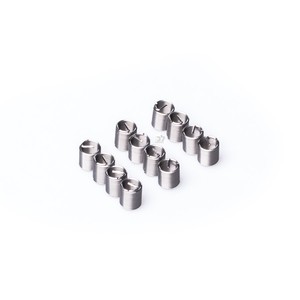 סט 12 הברגות להליקויל M8-1.25-1.5D L:12MM בבליסטר