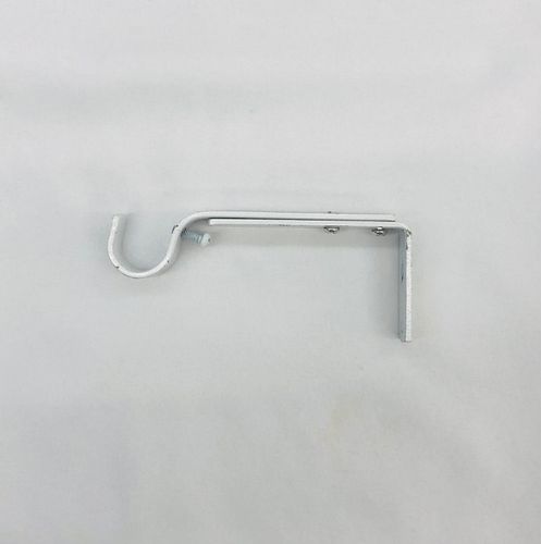 רגל וילון קיר לבן (2 יח')