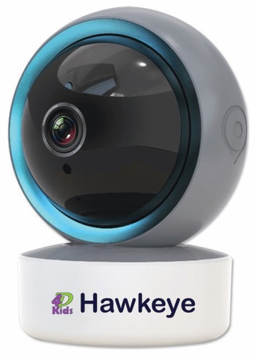 אינטרקום מצלמת WiFi הוקאיי דו-כיוונית באיכות 2K עם מד טמפרטורה והפעלה מאפליקציה 4D Kids