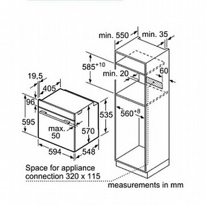 ‏תנור בנוי Siemens HB234A0B0 סימנס