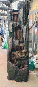 מזרקה דמוית אבן מדורגת 360-712