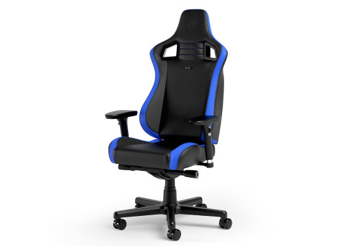 כיסא גיימינג משרדי Noblechairs EPIC Compact שחור/קרבון/כחול