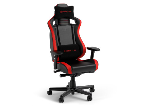 כיסא גיימינג משרדי Noblechairs EPIC Compact שחור/קרבון/אדום