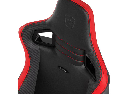 כיסא גיימינג משרדי Noblechairs EPIC Compact שחור/קרבון/אדום