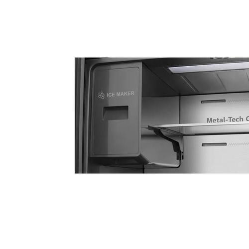 מקרר 4 דלתות 584 ליטר Hisense RQ760N4SBFE נירוסטה מושחרת