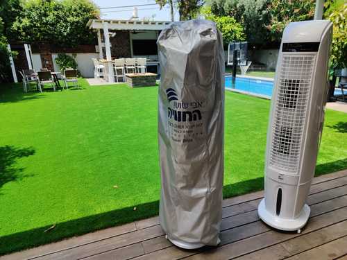 מצנן אוויר ביתי ענק תואם שעון שבת דגם בריזה TOWER + כיסוי מתנה 