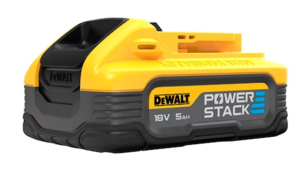 סוללה 18V/20V הספק 5AH מסדרת POWER STACK DCBP518 / DCBP520 DeWALT