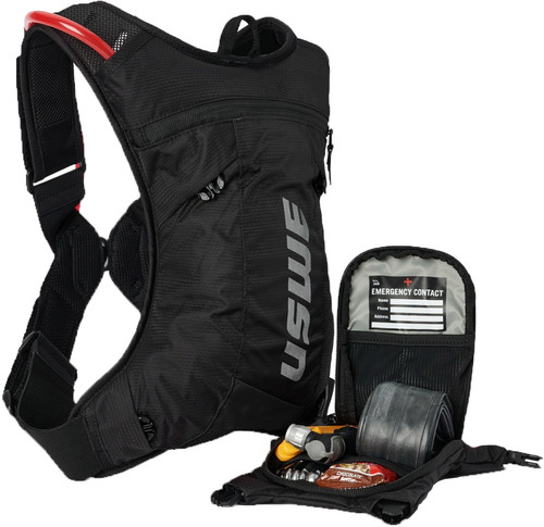 תיק רכיבה שחור -  USWE MTB HYDRO 3L  